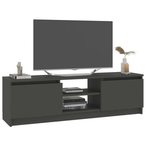 Grauer TV-Schrank, 120 cm