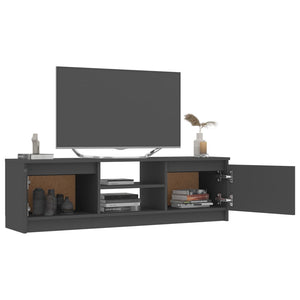 Grauer TV-Schrank, 120 cm