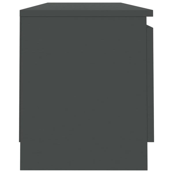 Grauer TV-Schrank, 120 cm