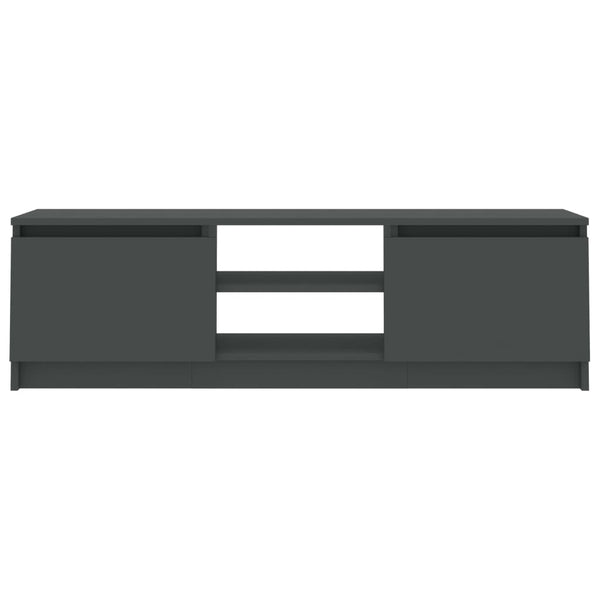 Grauer TV-Schrank, 120 cm