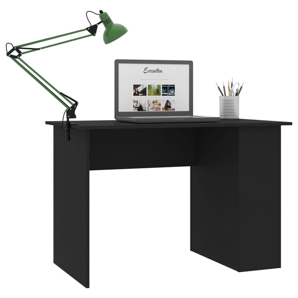 Schwarzer Schreibtisch 110 cm