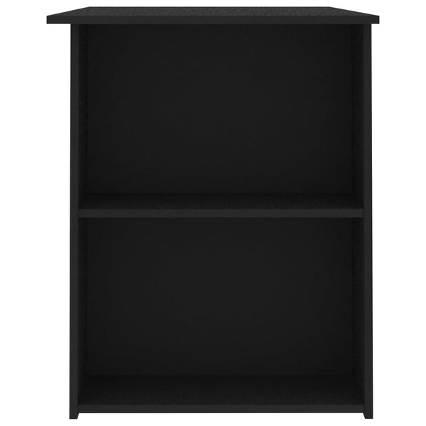 Schwarzer Schreibtisch 110 cm