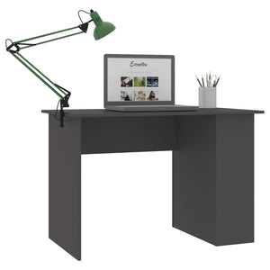 Grauer Schreibtisch 110 cm