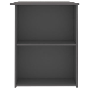 Grauer Schreibtisch 110 cm