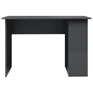 Schreibtisch Hochglanz Grau 110 cm