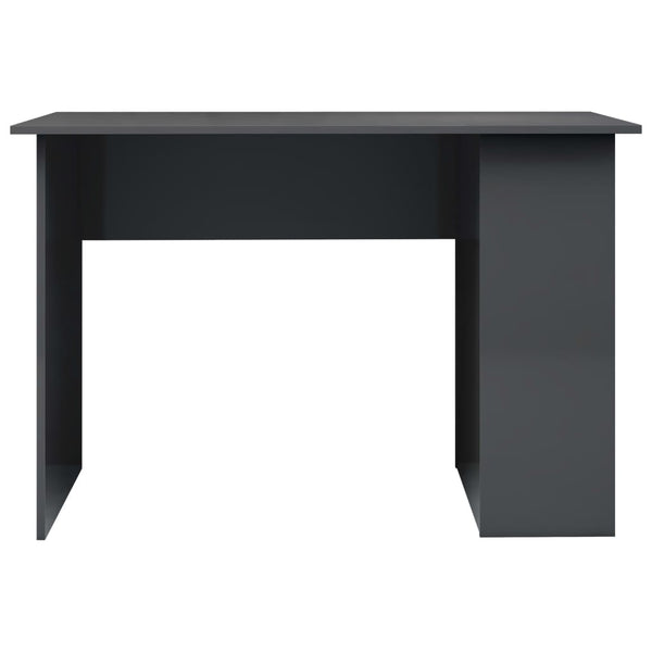 Schreibtisch Hochglanz Grau 110 cm
