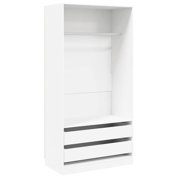 Weißer Kleiderschrank 100x50x200 cm