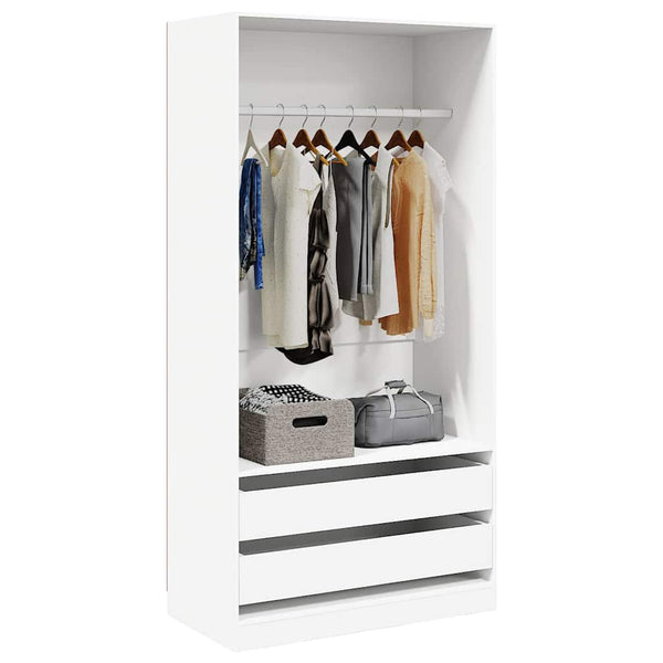 Weißer Kleiderschrank 100x50x200 cm