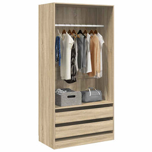 Kleiderschrank Sonoma Eiche 100x50x200 cm
