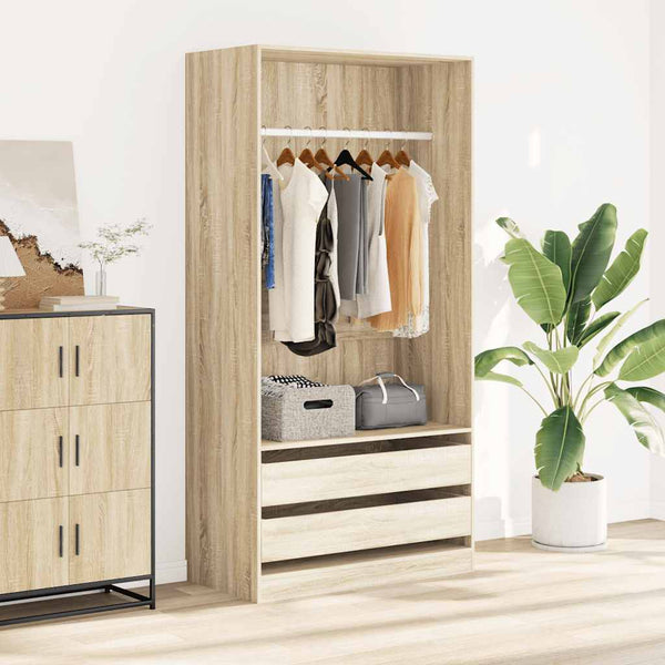 Kleiderschrank Sonoma Eiche 100x50x200 cm