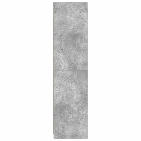 Kleiderschrank Betongrau 100x50x200 cm