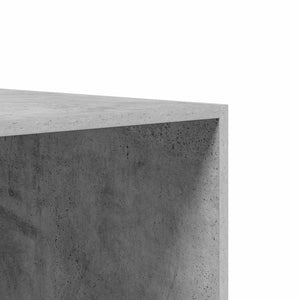 Kleiderschrank Betongrau 100x50x200 cm