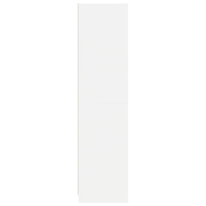 Weißer Kleiderschrank mit Schubladen 50x50x200
