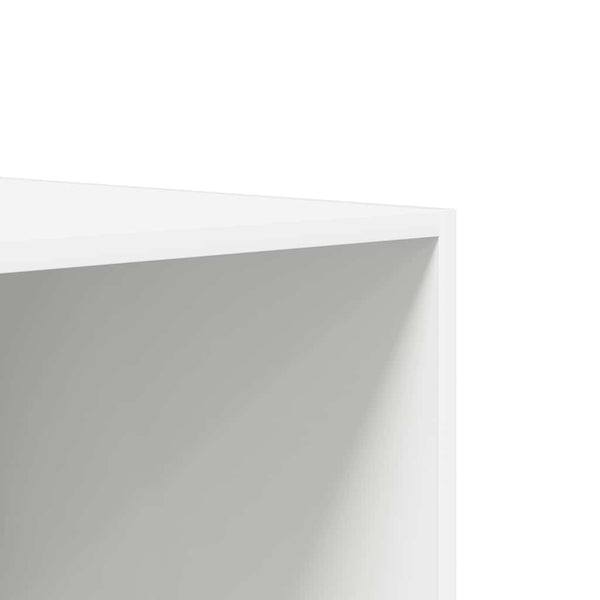 Weißer Kleiderschrank mit Schubladen 50x50x200