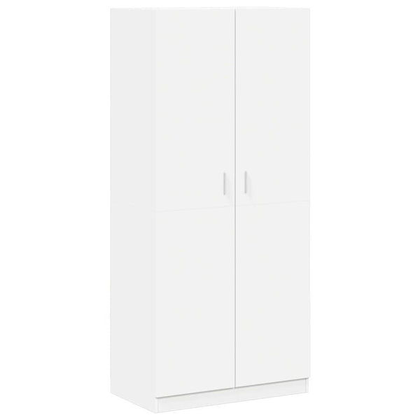 Weißer Kleiderschrank 90x52x200 cm