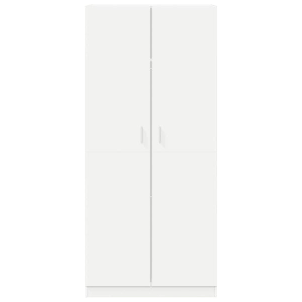 Weißer Kleiderschrank 90x52x200 cm