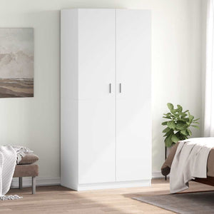 Weißer Kleiderschrank 90x52x200 cm