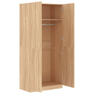 Kleiderschrank Sonoma Eiche 90x52x200 cm