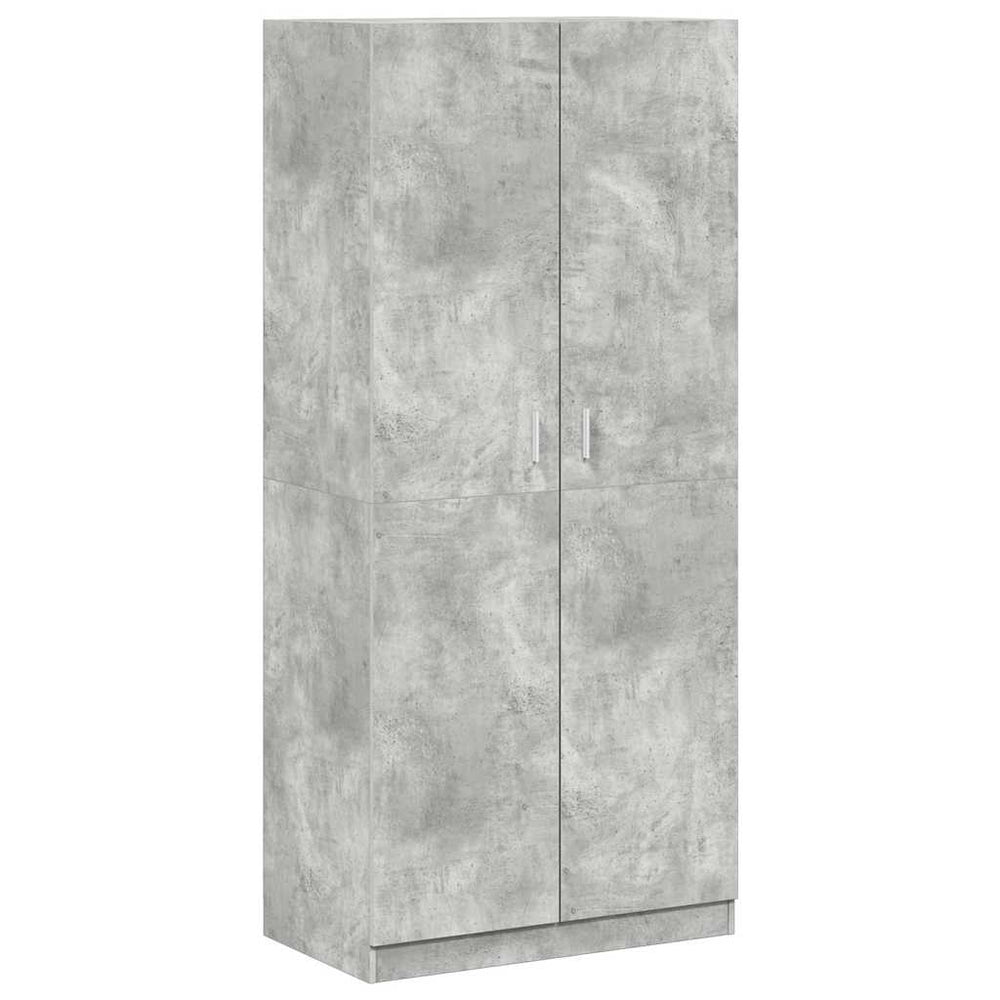 Kleiderschrank Betongrau 90x200 cm