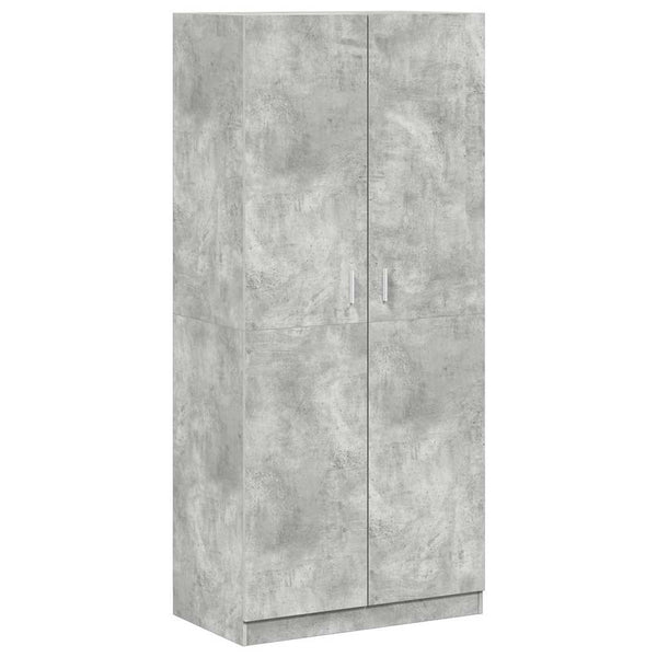 Kleiderschrank Betongrau 90x200 cm