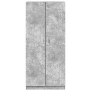 Kleiderschrank Betongrau 90x200 cm