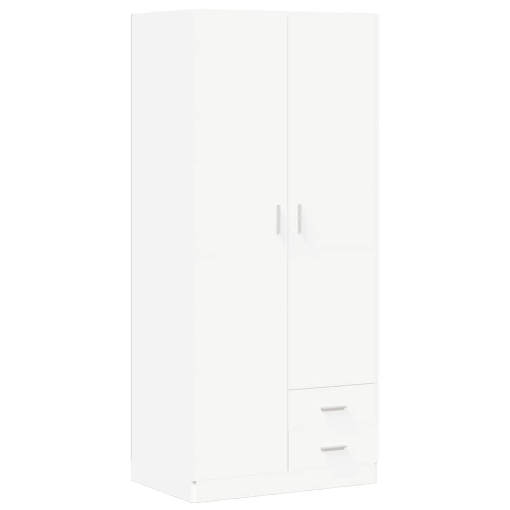 Weißer Kleiderschrank 80x52x180 cm