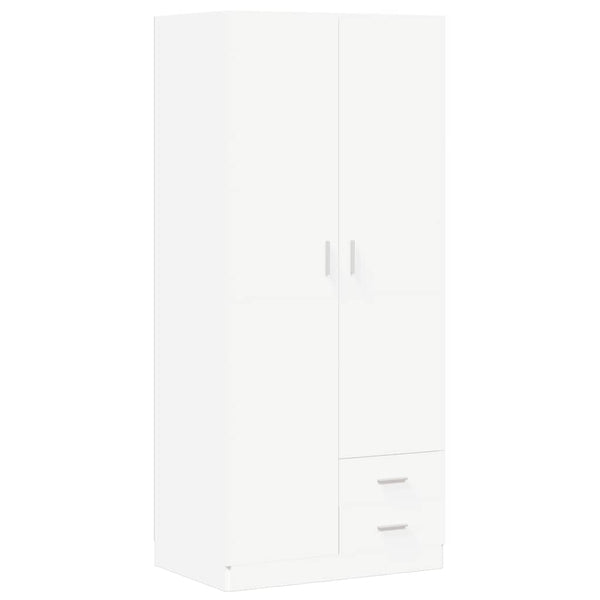 Weißer Kleiderschrank 80x52x180 cm