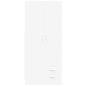 Weißer Kleiderschrank 80x52x180 cm