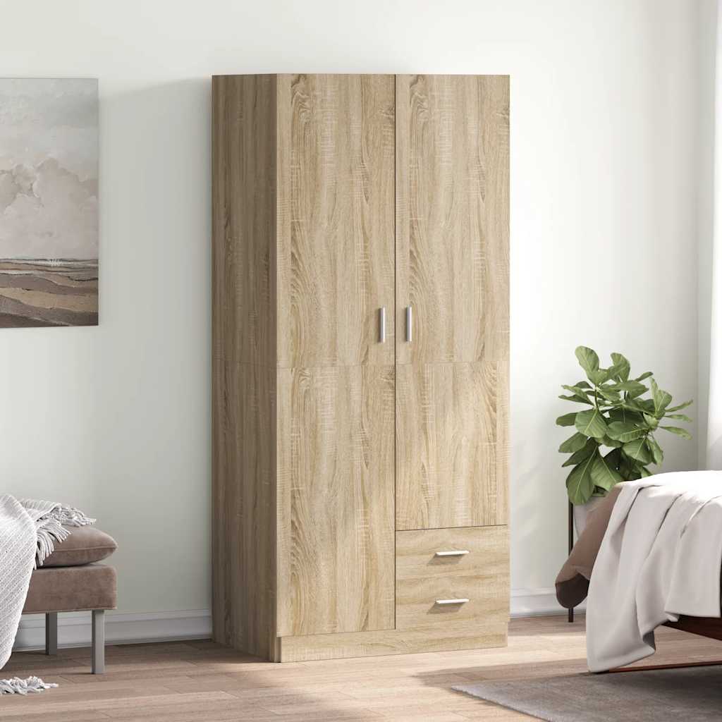Kleiderschrank Sonoma Eiche 80x52x180 cm