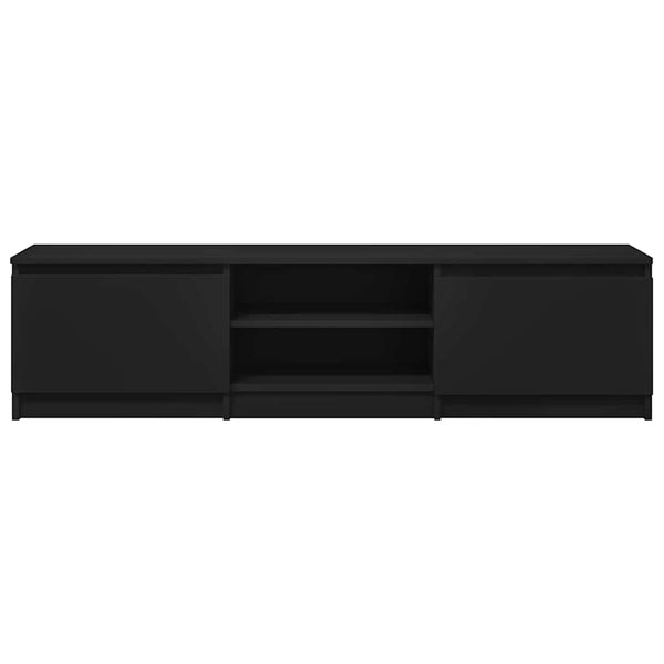 Schwarzer TV-Schrank 140 cm