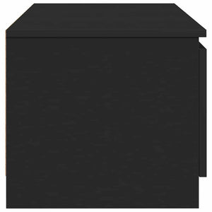 Schwarzer TV-Schrank 140 cm
