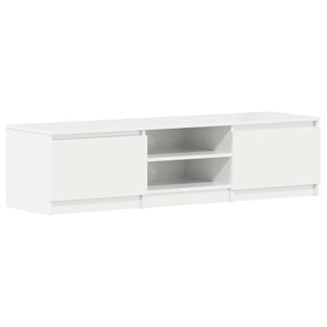 TV-Schrank Weiß Hochglanz 140 cm