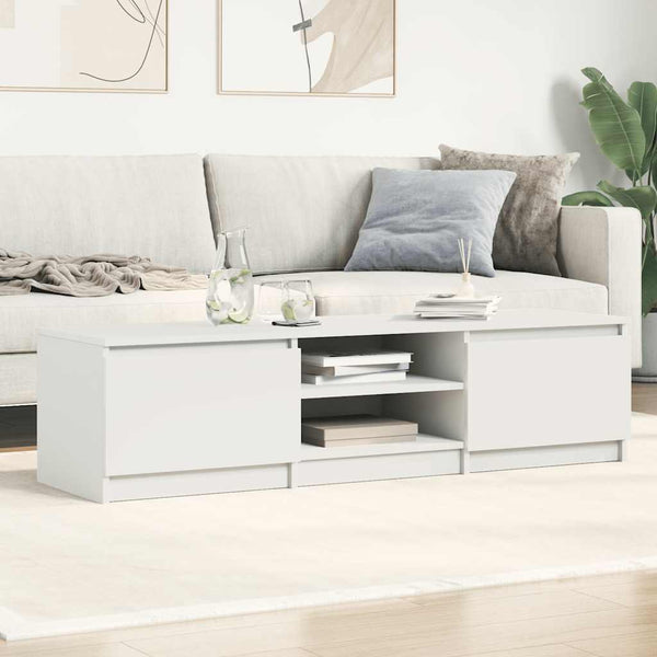 TV-Schrank Weiß Hochglanz 140 cm