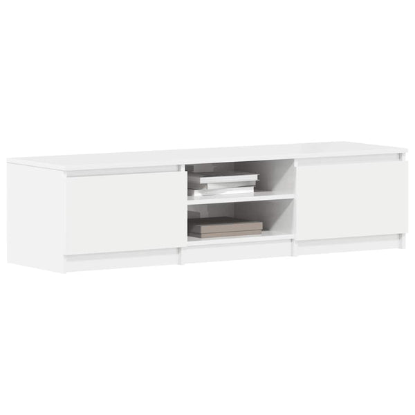 TV-Schrank Weiß Hochglanz 140 cm