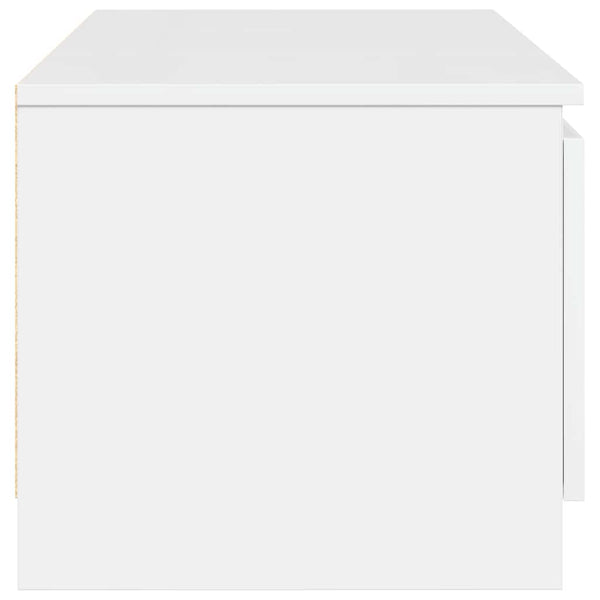 TV-Schrank Weiß Hochglanz 140 cm