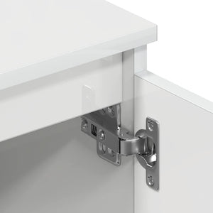 TV-Schrank Weiß Hochglanz 140 cm