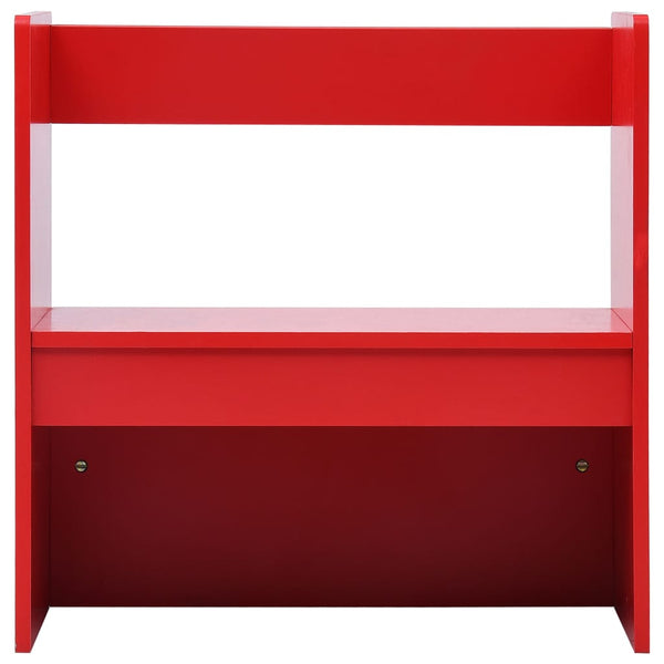 3-tlg. Kinder-Sitzgruppe Feuerwehrauto-Design Holz