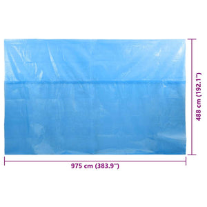 Poolabdeckung 975x488 cm