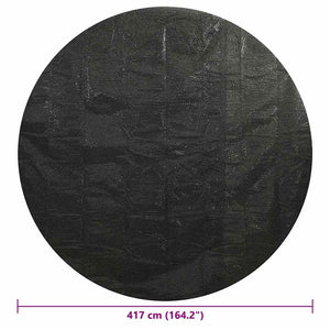 Poolabdeckung Schwarz 417 cm