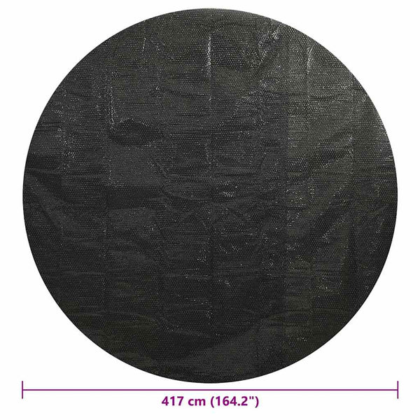Poolabdeckung Schwarz 417 cm