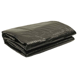 Schwarze Poolabdeckung 488 cm PE