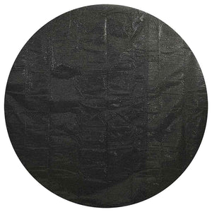 Schwarze Poolabdeckung 488 cm PE