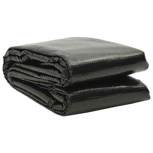 Poolabdeckung Schwarz 488x244 cm