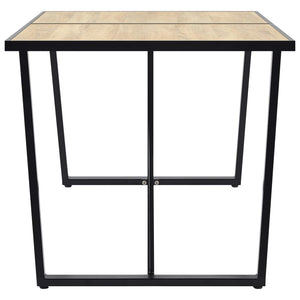 Esstisch Eichenfarbe 160×80×75 cm MDF