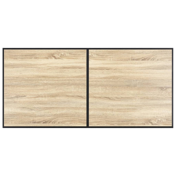 Esstisch Eichenfarbe 160×80×75 cm MDF