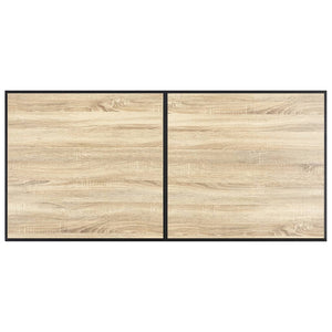 Esstisch Eichenfarbe 160×80×75 cm MDF
