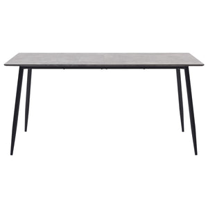 Esstisch Grau 160×80×75 cm MDF
