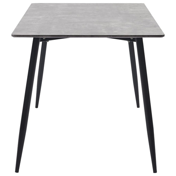 Esstisch Grau 160×80×75 cm MDF