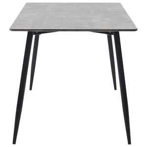Esstisch Grau 160×80×75 cm MDF