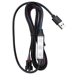 Bettgestell mit LED Grau Kunstleder 90×200 cm